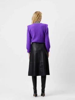 DANTE6 Celina Leren Rok New