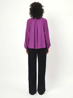 DANTE6 D6Aubrey Smocked Blouse New