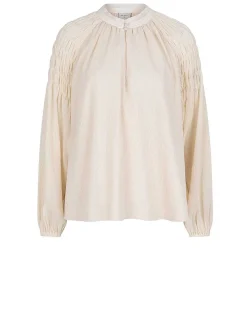 DANTE6 D6Aubrey Smocked Blouse New