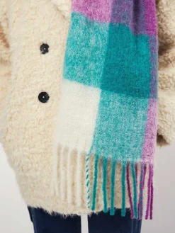 DANTE6 D6Blanchet Checked Scarf Clearance