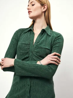 DANTE6 D6Candice Plisse Shirt Sale