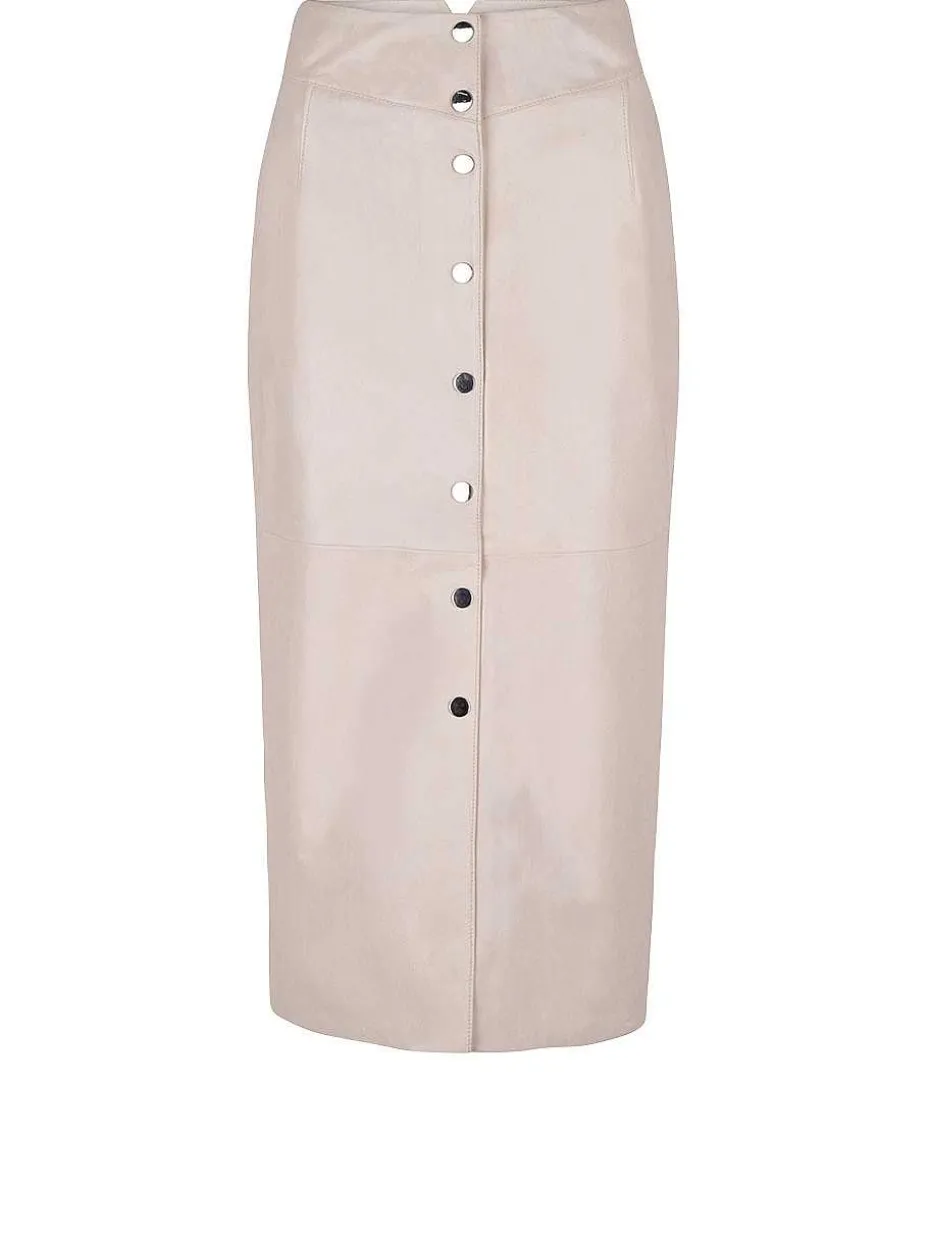 DANTE6 D6Davinia Leren Skirt Store
