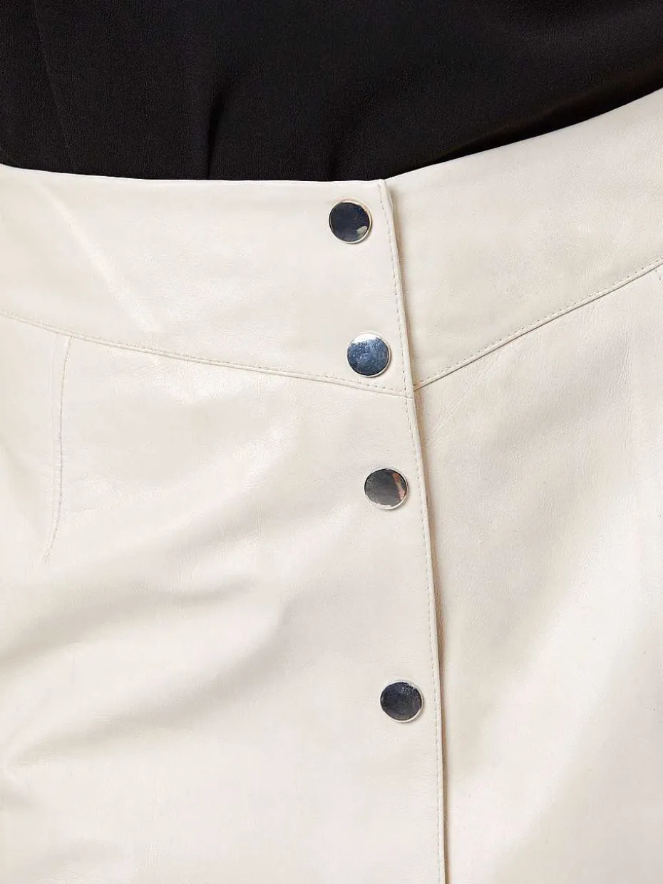 DANTE6 D6Davinia Leren Skirt Store