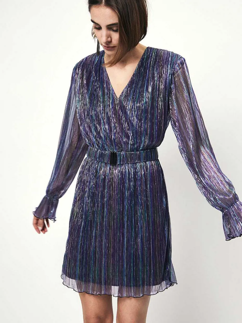 DANTE6 D6Elora Plisse Mini Dress Outlet