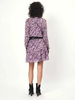 DANTE6 D6Emerald Ruffle Dress Hot