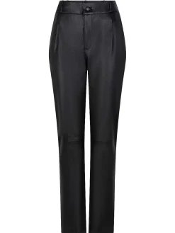 DANTE6 D6Farren Loose Leather Pants Fashion