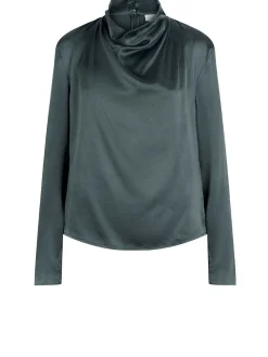 DANTE6 D6Ipsum Silk Drapey Top Fashion