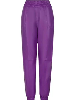 DANTE6 D6Kuno Leather Jogger Pants Fashion