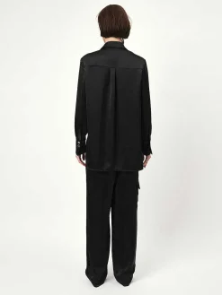 DANTE6 D6Louda Satin Long Shirt New