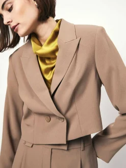 DANTE6 D6Malachi Cropped Blazer Discount