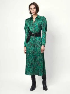 DANTE6 D6Moon Printed Shirt Dress Best