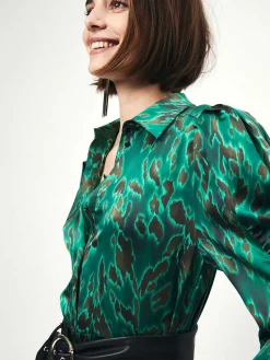 DANTE6 D6Moon Printed Shirt Dress Best