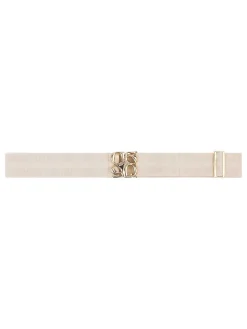 DANTE6 D6Motif Logo Tape Belt Gold Sale