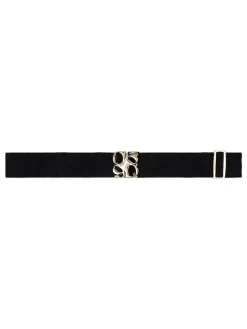 DANTE6 D6Motif Logo Tape Belt Gold Best Sale