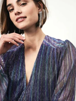 DANTE6 D6Oriana Plisse Top Hot