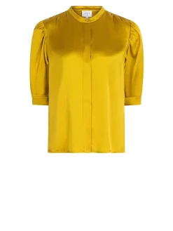DANTE6 D6Pernaud Silk Smocked Blouse Online