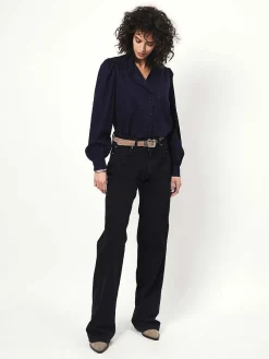 DANTE6 D6Rhea Sculped Lace Blouse Discount