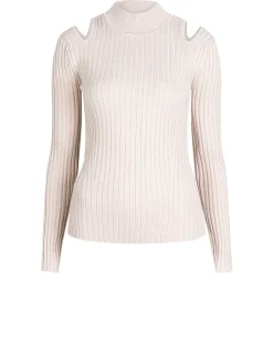 DANTE6 D6Rome Cut-Out Turtle Neck Top Hot