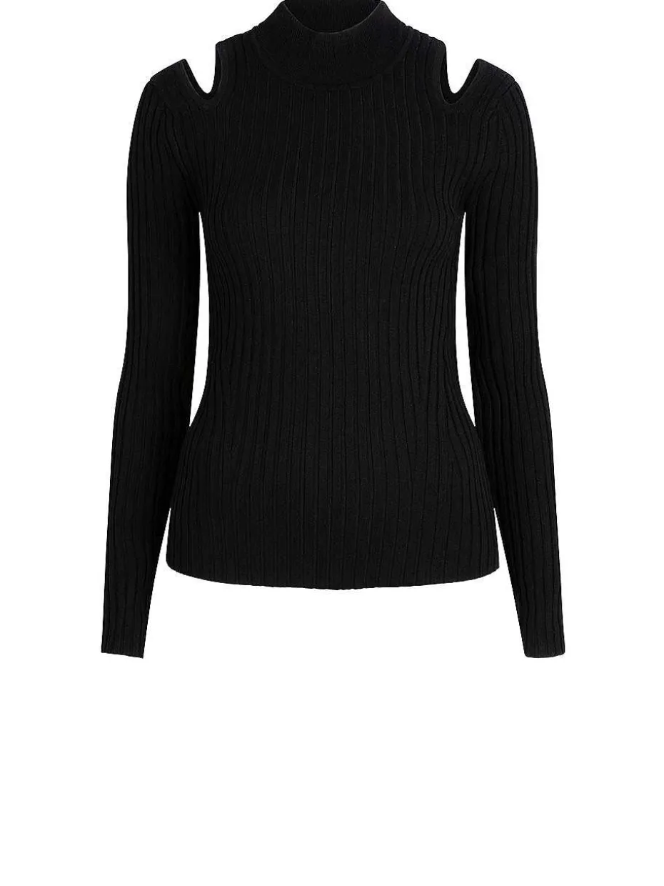 DANTE6 D6Rome Cut-Out Turtle Neck Top Sale