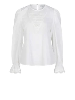 DANTE6 D6Shauna Smocked Lace Top Hot
