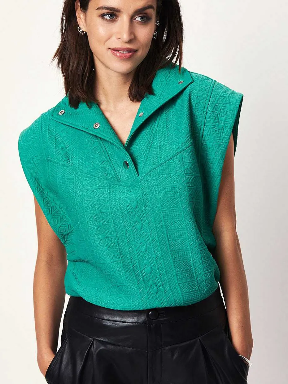 DANTE6 D6Vaughn Sweater Hot