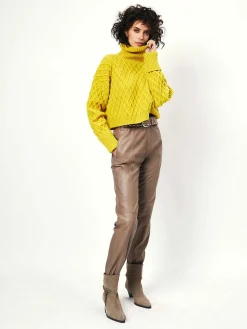 DANTE6 D6Veneto Solid Turtle Sweater Online