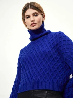 DANTE6 D6Veneto Solid Turtle Sweater Online