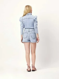DANTE6 D6Worth Denim Blouse Discount