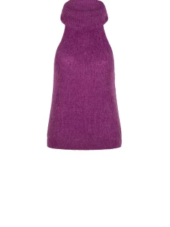 DANTE6 D6Yalena Halter Knit Sweater Discount
