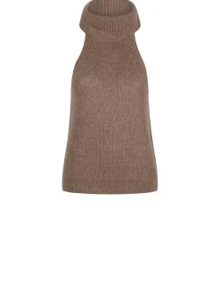 DANTE6 D6Yalena Halter Knit Sweater Fashion