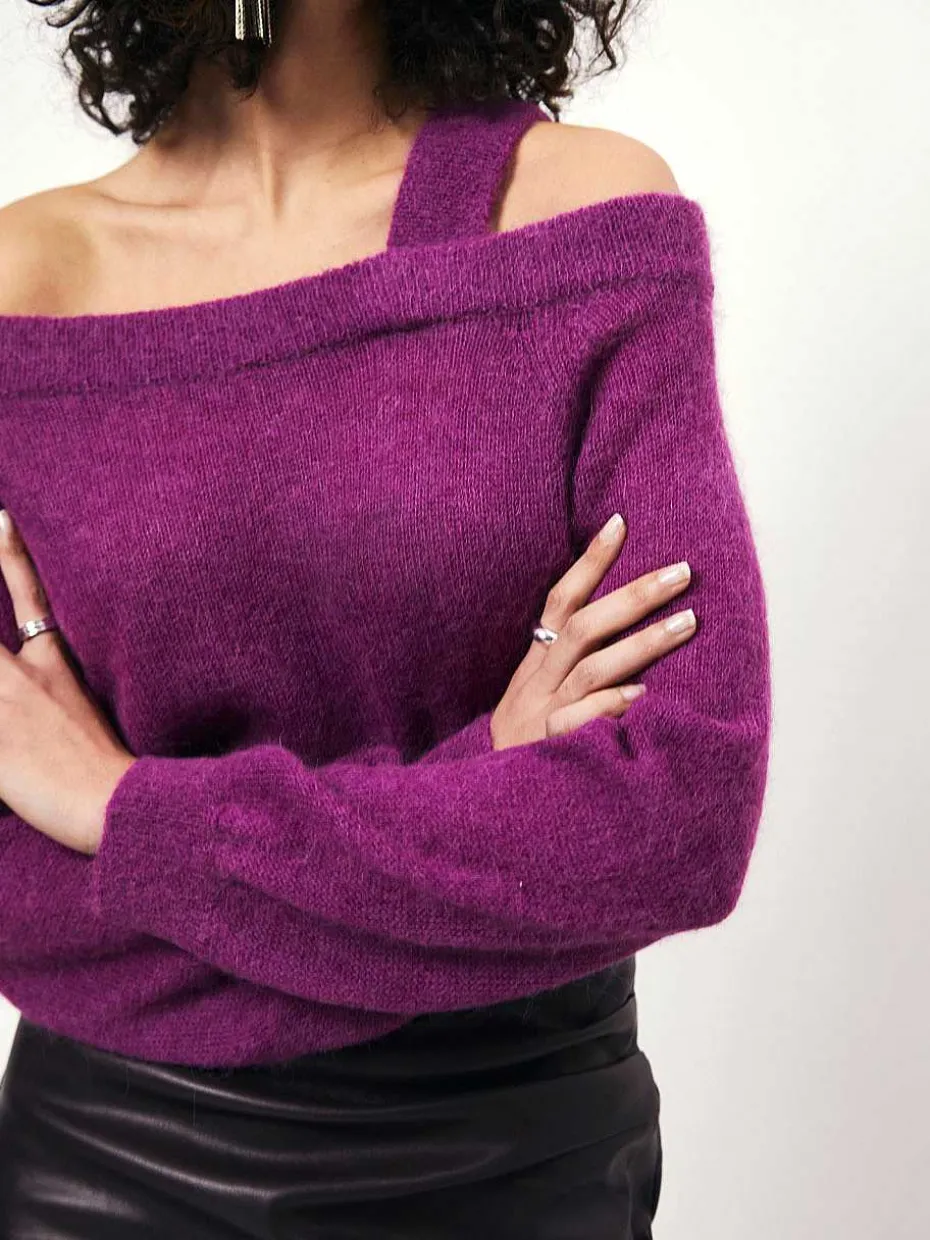 DANTE6 D6Yonka Off Shoulder Sweater Fashion
