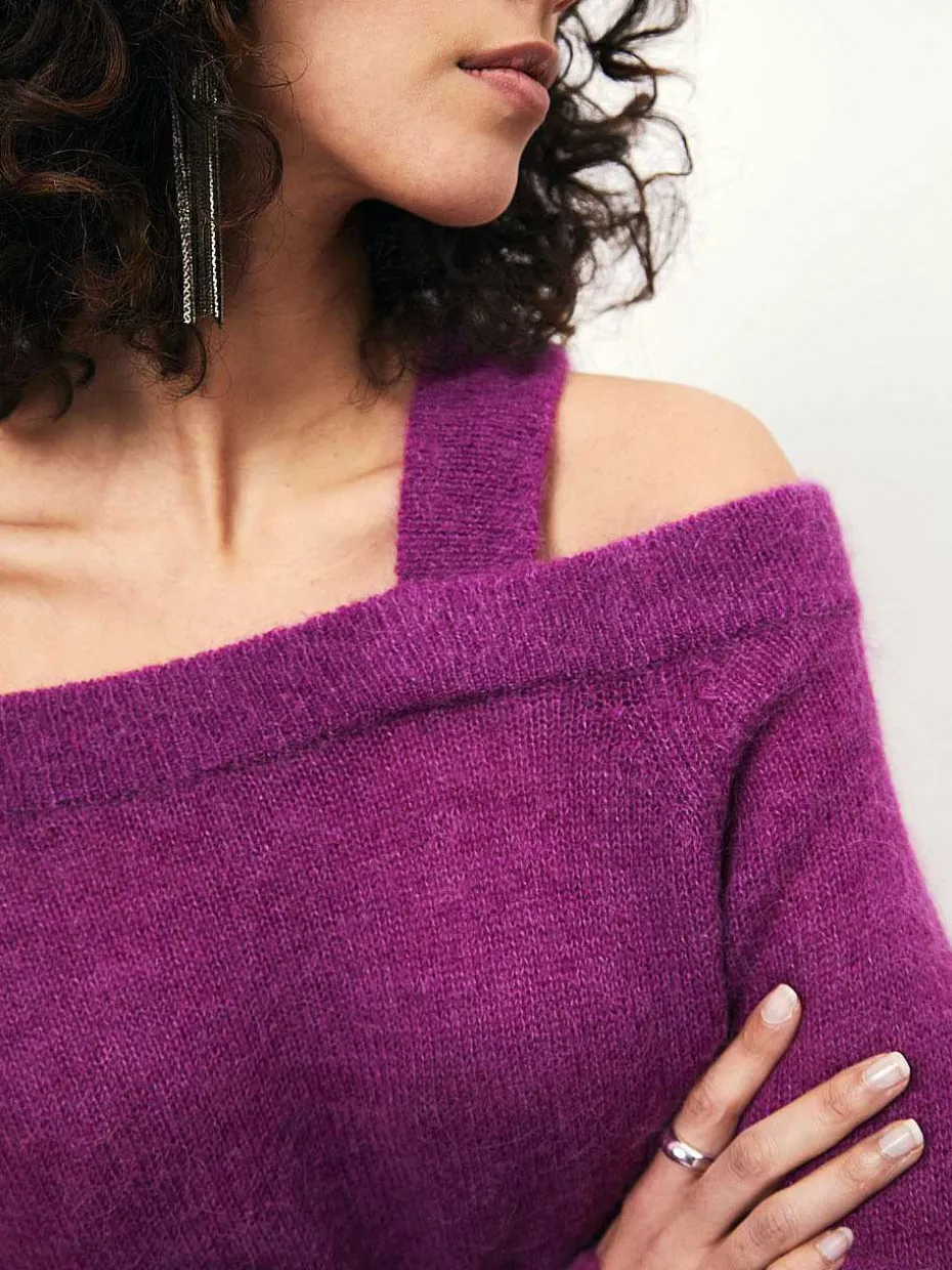 DANTE6 D6Yonka Off Shoulder Sweater Fashion