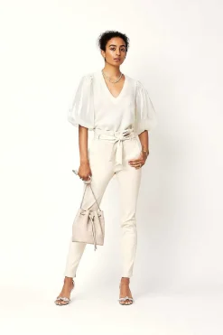 DANTE6 Karlie Leren Bucket Tas Fashion