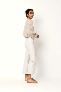 DANTE6 Tyson Flared Leren Broek Hot