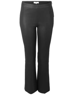 DANTE6 Tyson Leren Crop Flare Broek Store